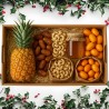 CAGETTE DE NOËL (ANANAS + DATTE SUKKARI BIO + NOIX DE CAJOU BIO + MIEL CRU BIO + KUMQUAT (CN))